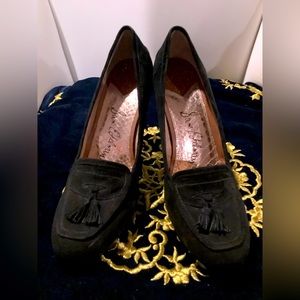 Sam Edelman Suede Loafers Heels